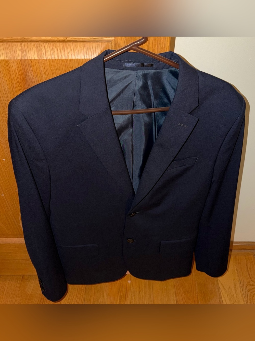 H&M SKINNY-FIT SINGLE-BREASTED JACKET